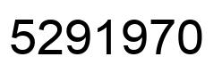 Número 5291970 imagen negro