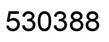 Number 530388 black image