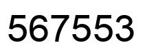 Número 567553 imagen negro