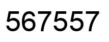 Número 567557 imagen negro