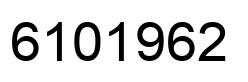 Número 6101962 imagen negro