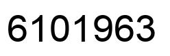 Número 6101963 imagen negro