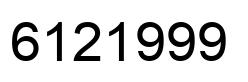 Número 6121999 imagen negro