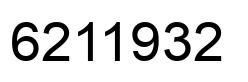 Número 6211932 imagen negro