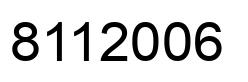 Número 8112006 imagen negro