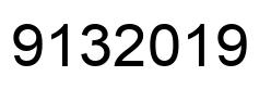Number 9132019 black image