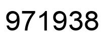 Número 971938 imagen negro