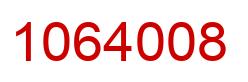 Número 1064008 imagen rojo