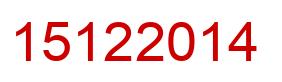 Número 15122014 imagen rojo