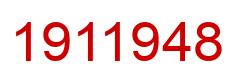 Número 1911948 imagen rojo