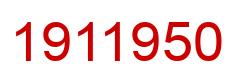 Número 1911950 imagen rojo