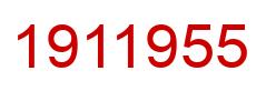 Número 1911955 imagen rojo