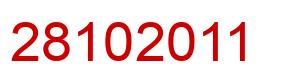 Número 28102011 imagen rojo