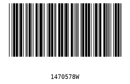 Bar code 1470578
