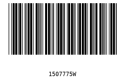 Bar code 1507775