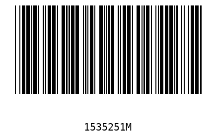 Bar code 1535251