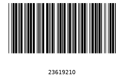 Bar code 2361921