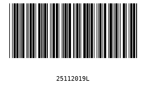 Bar code 25112019