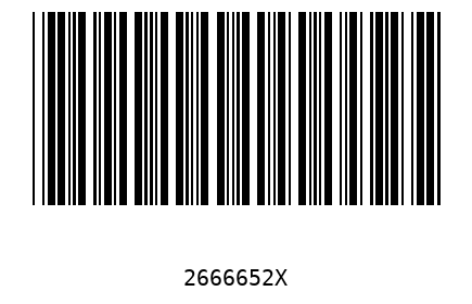 Bar code 2666652