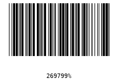 Bar code 269799