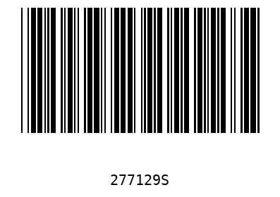 Bar code 277129