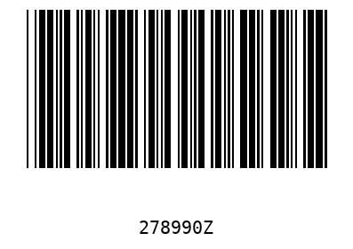 Bar code 278990