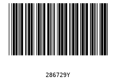 Bar code 286729