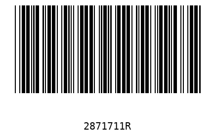 Bar code 2871711