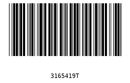 Bar code 3165419