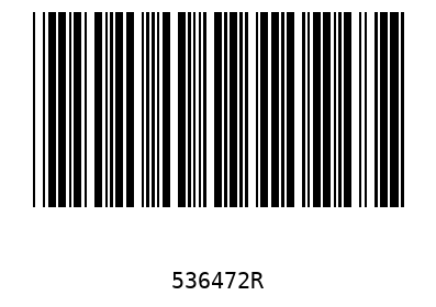 Barra Código 536472
