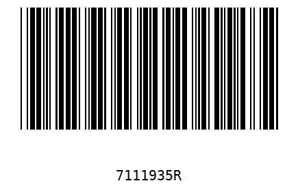 Bar code 7111935