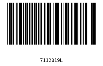 Barra Código 7112019