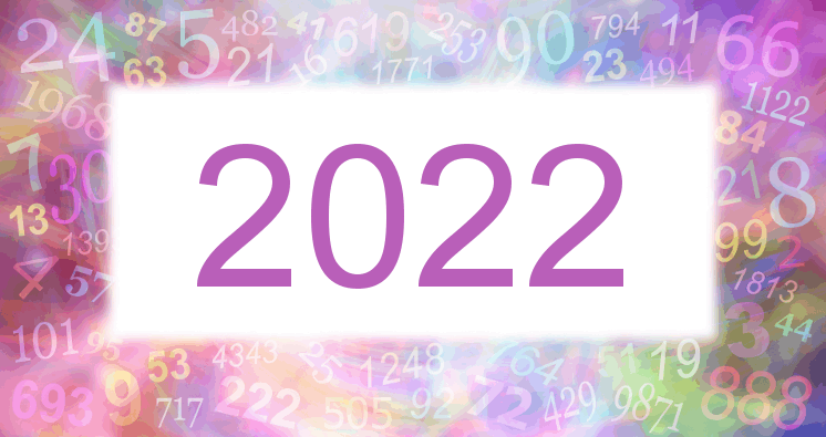 Sueños con número 2022 imagen lila