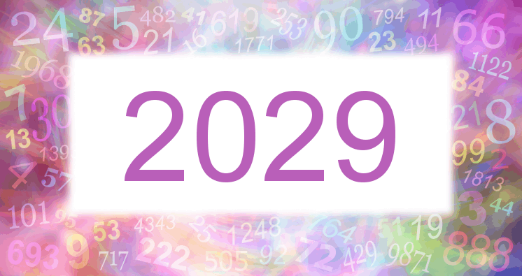 Sueños con número 2029 imagen lila