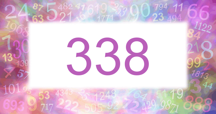 Sueños con número 338 imagen lila