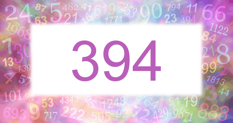 Dreams about number 394