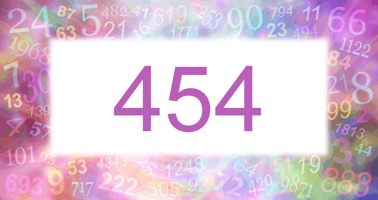 Dreams about number 454