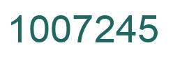 Número 1007245 imagen verde