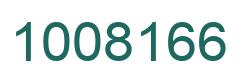 Number 1008166 green image