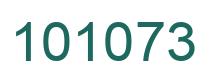 Número 101073 imagen verde