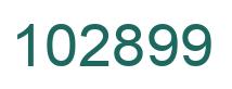 Número 102899 imagen verde