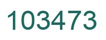 Número 103473 imagen verde