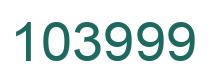 Número 103999 imagen verde