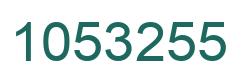 Número 1053255 imagen verde