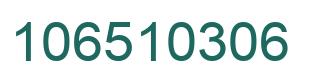 Número 106510306 imagen verde