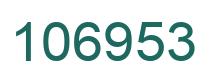 Número 106953 imagen verde