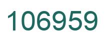 Número 106959 imagen verde