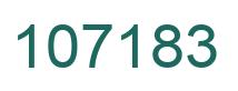 Number 107183 green image