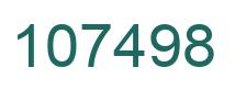 Número 107498 imagen verde