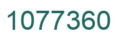 Número 1077360 imagen verde